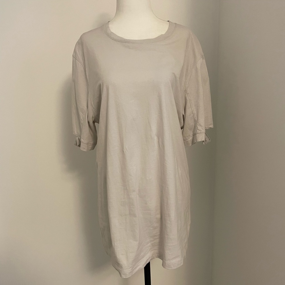 Helmut Lang T-shirt with distressed cuffs